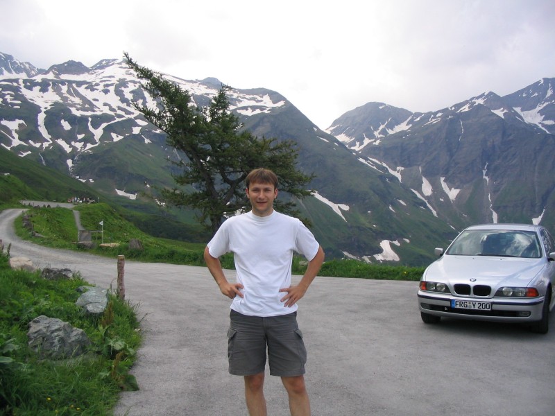<b>Góry Alpy</b> - Nie wiem co jest ciekawsze - widok ośnieżonych Alp w czerwcu, ...